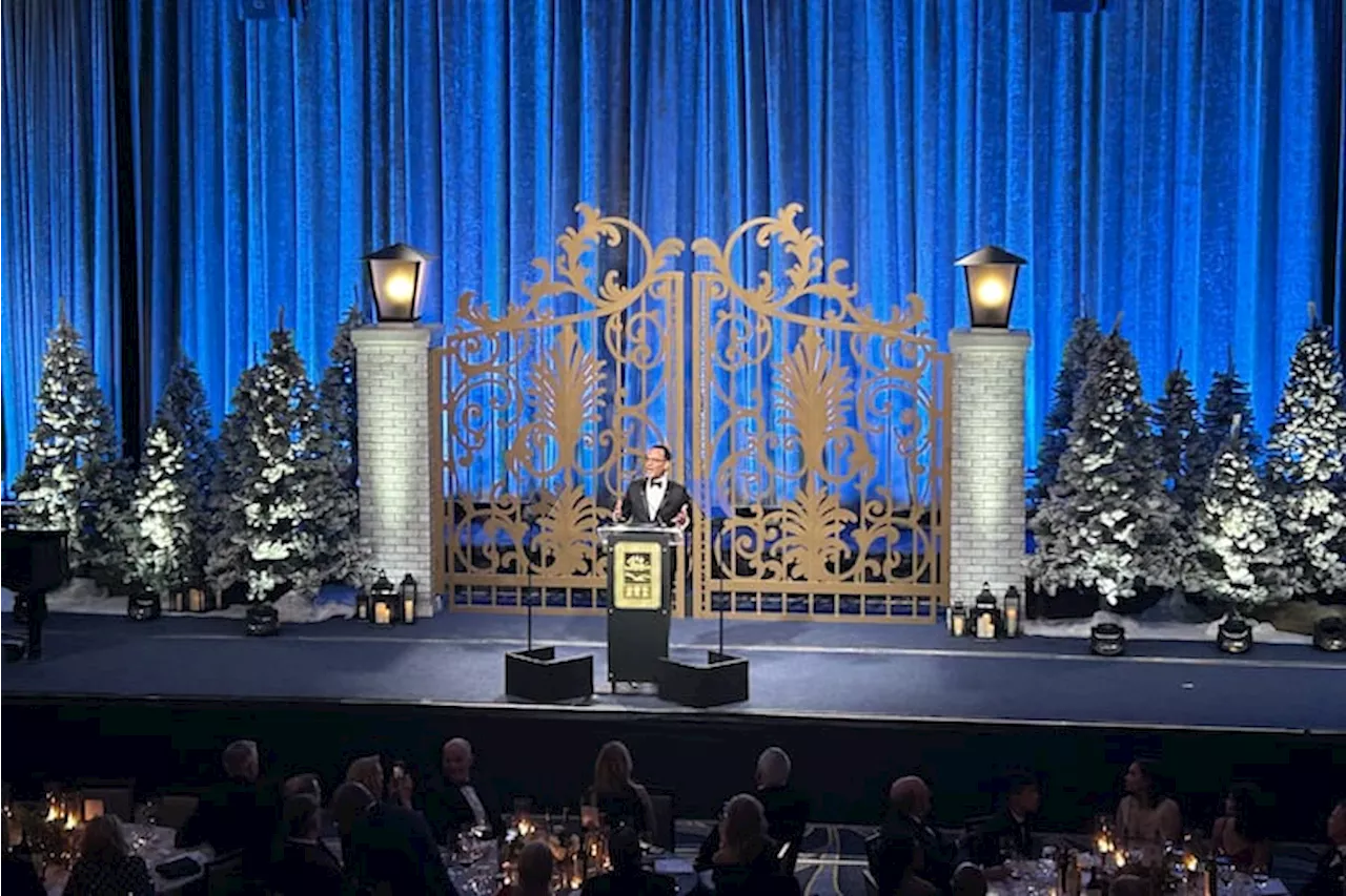 Citing ‘political polarization’ throughout the U.S., Gov. Josh Shapiro urged collaboration at Pennsylvania Society dinner