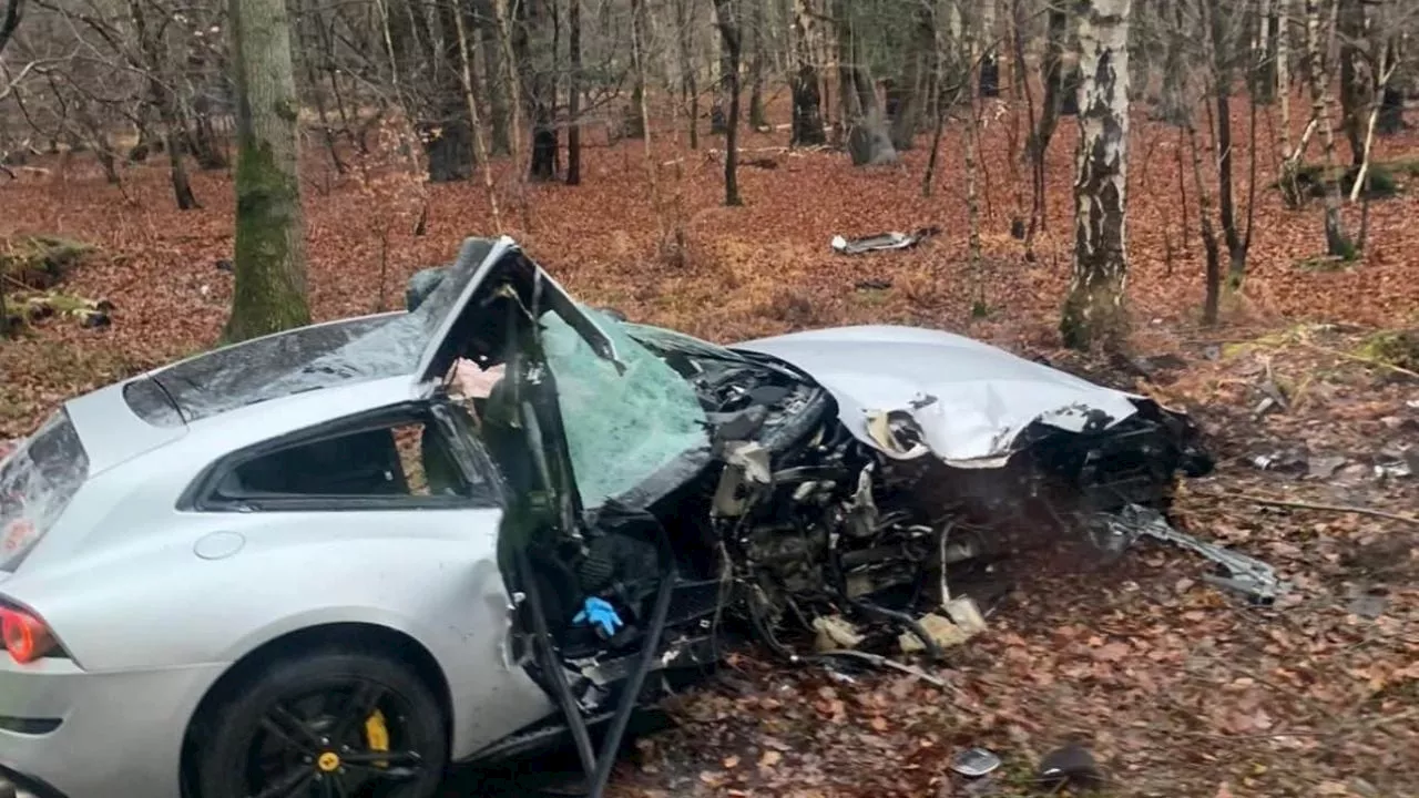 Michail Antonio, delantero del West Ham, sufrió un accidente automovilístico en su Ferrari