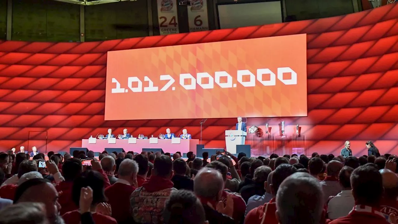 FC Bayern: Die Jahreshauptversammlung 2024 im Liveticker - FCB knackt Milliarden-Schallmauer beim Umsatz!