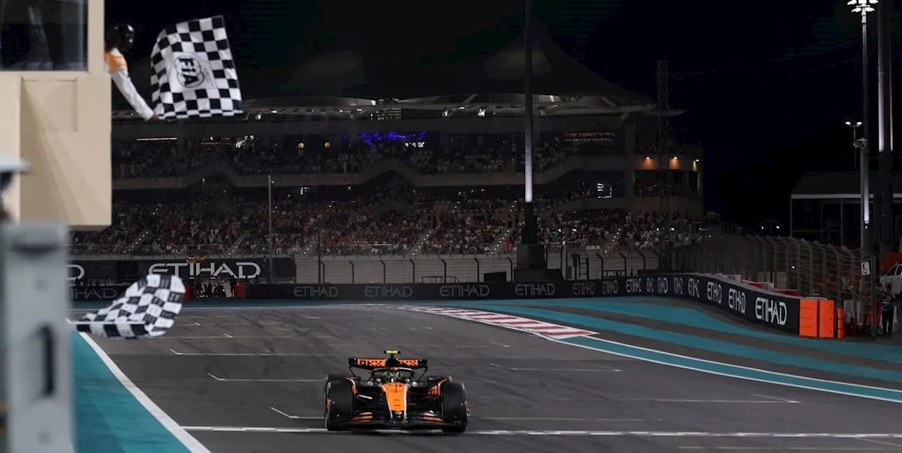 Lando Norris Closes Out McLaren's Constructors Championship with Abu Dhabi Win