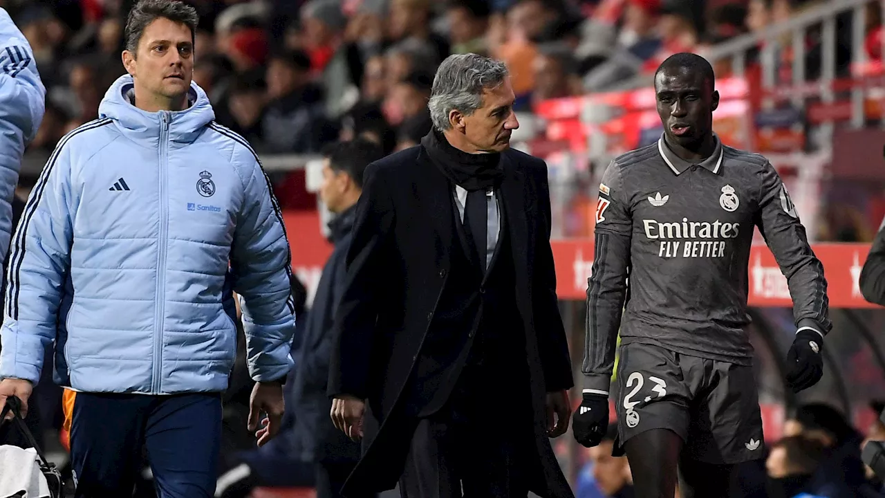 Mendy sufre una lesión muscular en el cuádriceps de su pierna derecha