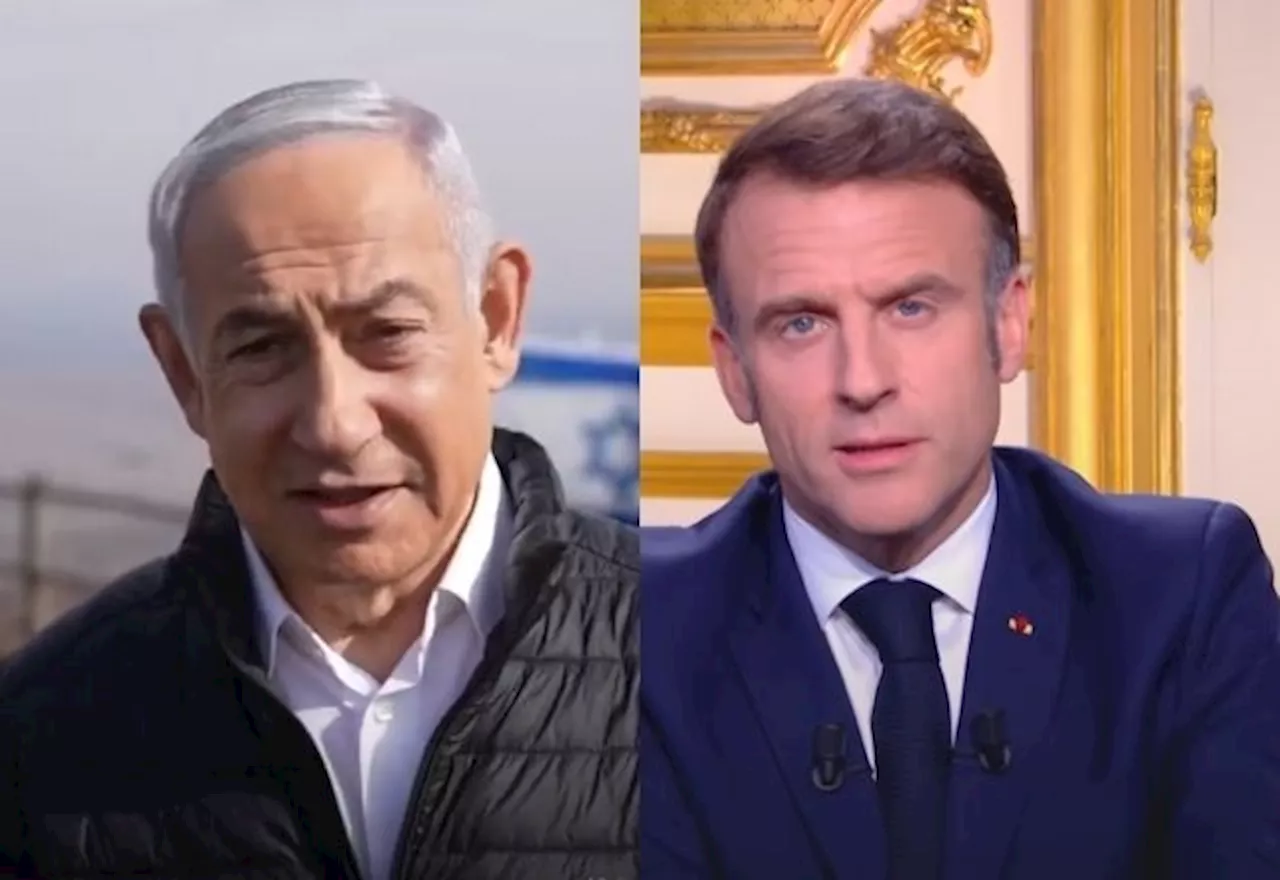 Netanyahu e Macron comemoram queda de Bashar al-Assad na Síria