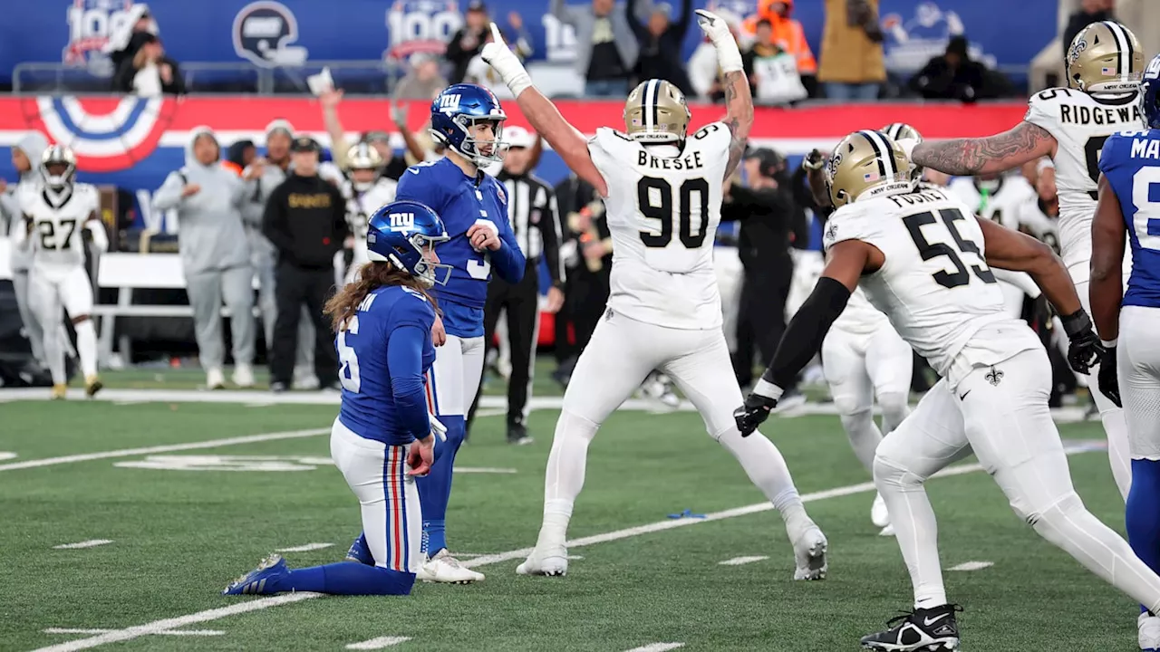 Giants Kicker Graham Gano Explains What Happened on Blocked Field Goal Attempt