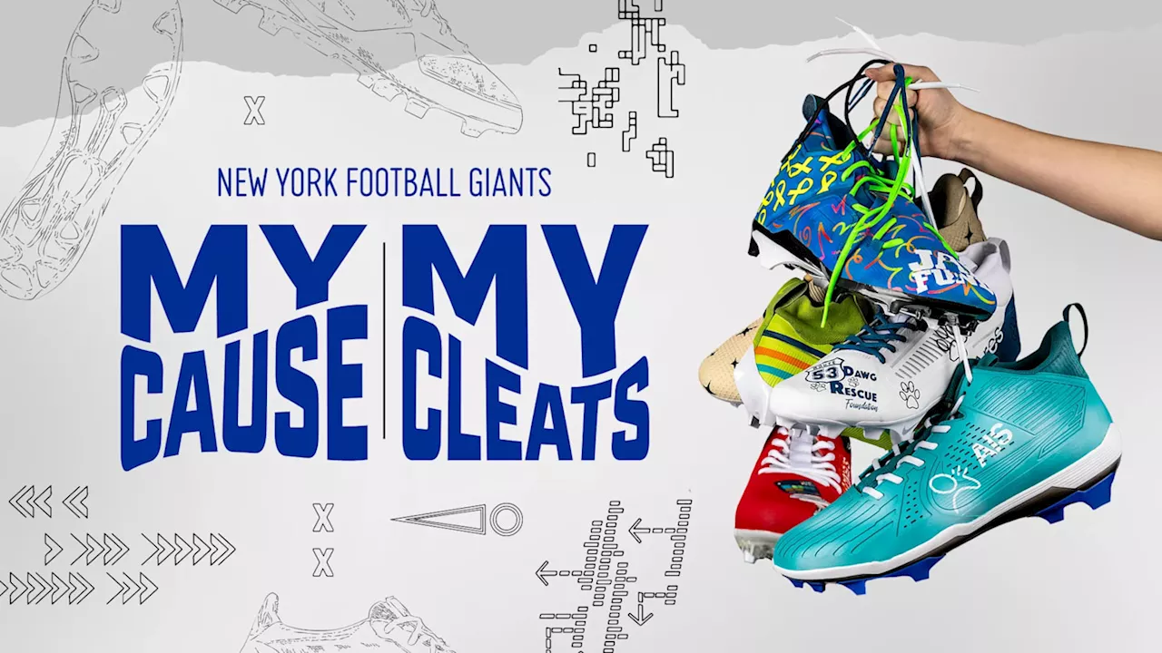 New York Giants Players Step Up and Into Cleats to Support Their Causes