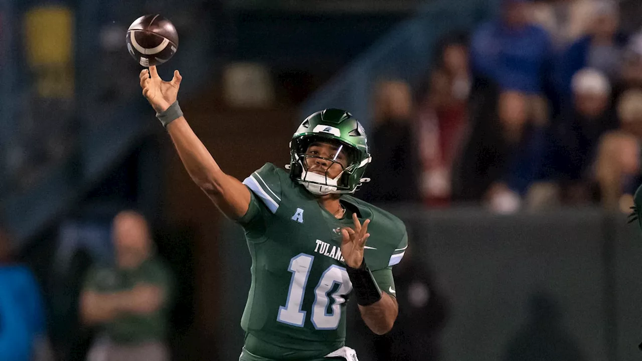 Tulane Green Wave Quarterback Darian Mensah a Name To Watch in Transfer Portal