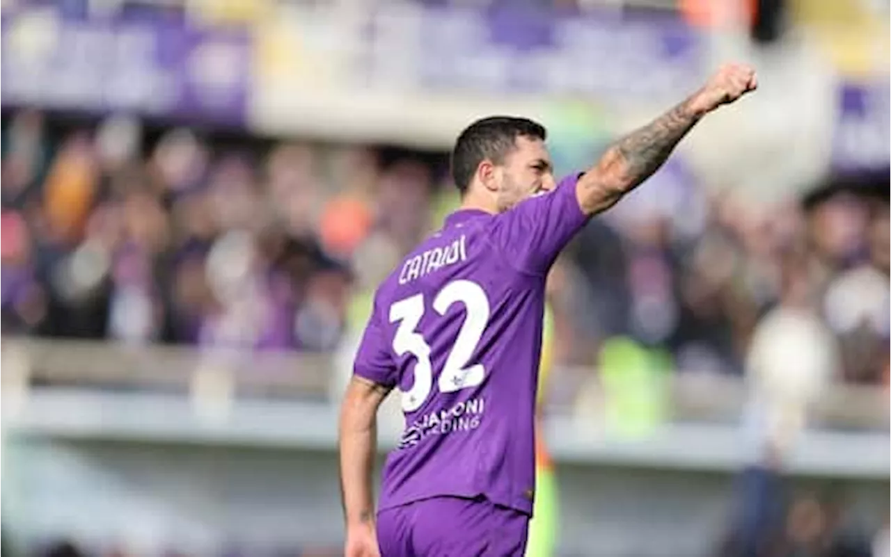 Fiorentina-Cagliari, Cataldi dedica il gol a Bove: 'Gli avevo scritto che avrei segnato'