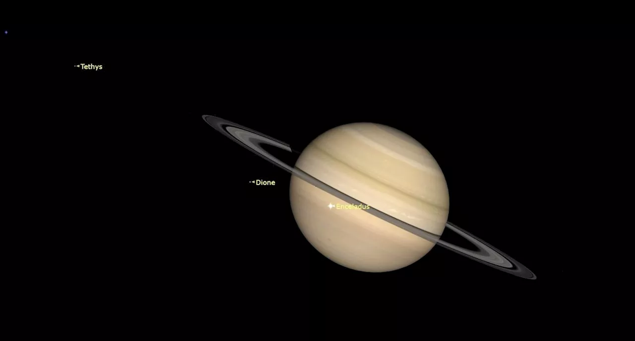 See the moon cozy up to Saturn during 'conjunction' today