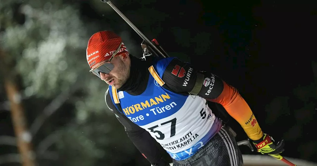 Biathlon: Riethmüller verpasst Podest nur knapp