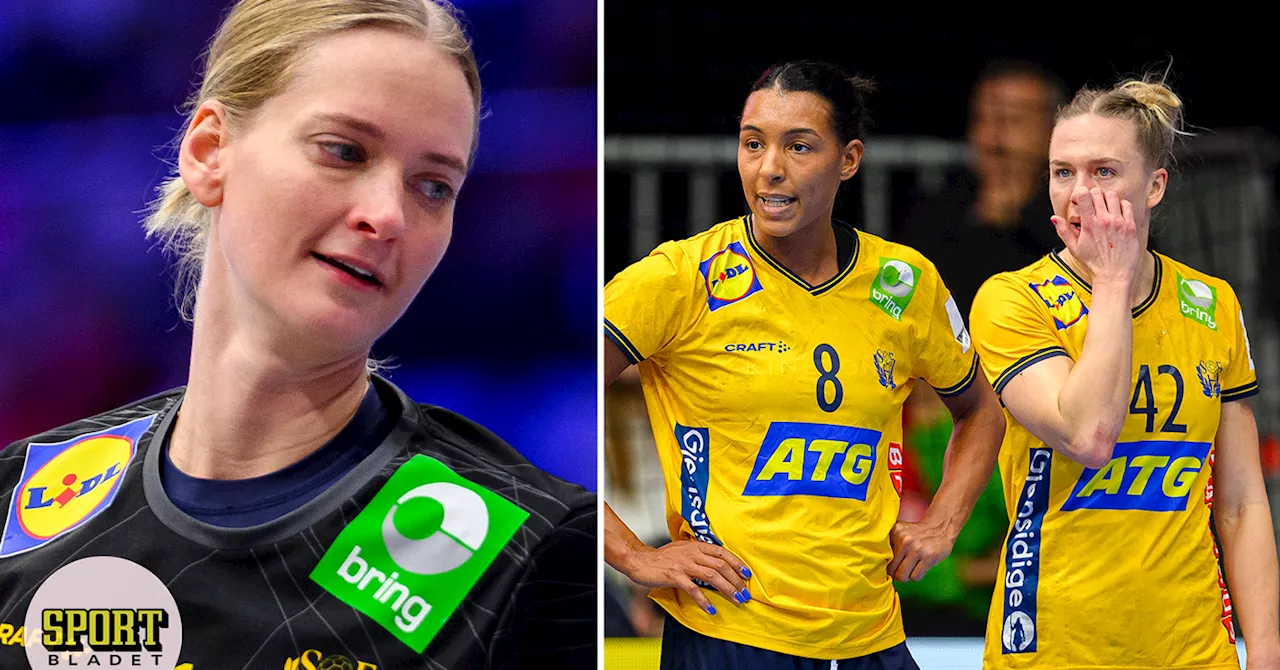 Sverige chanslöst mot Frankrike – ute ur handbolls-EM