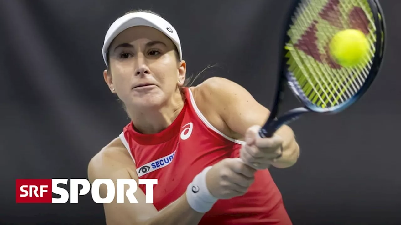 Erster Final seit Comeback - Bencic geht die Puste aus – auch In-Albon geschlagen