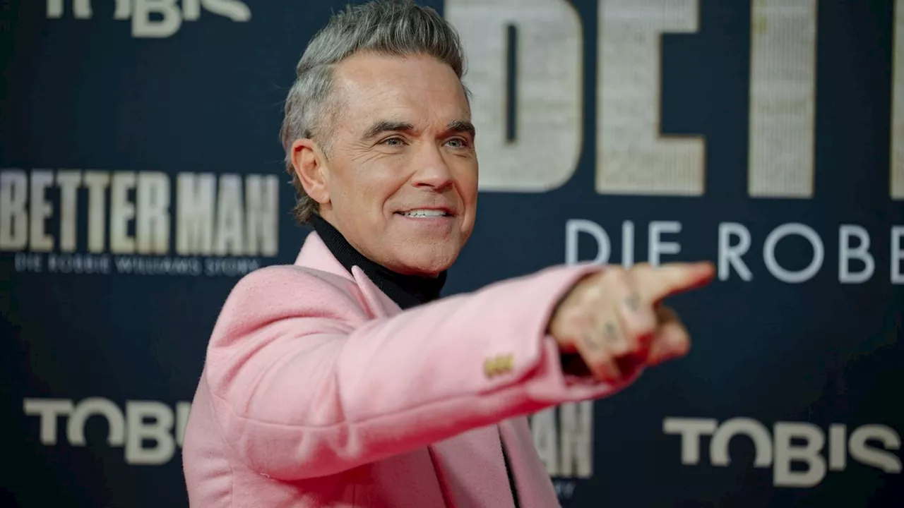 Filmpremiere: Robbie Williams feiert 'Better Man'-Premiere in Köln