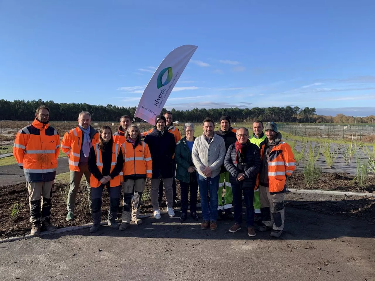 Castets : des plantations pour susciter de nouvelles vocations