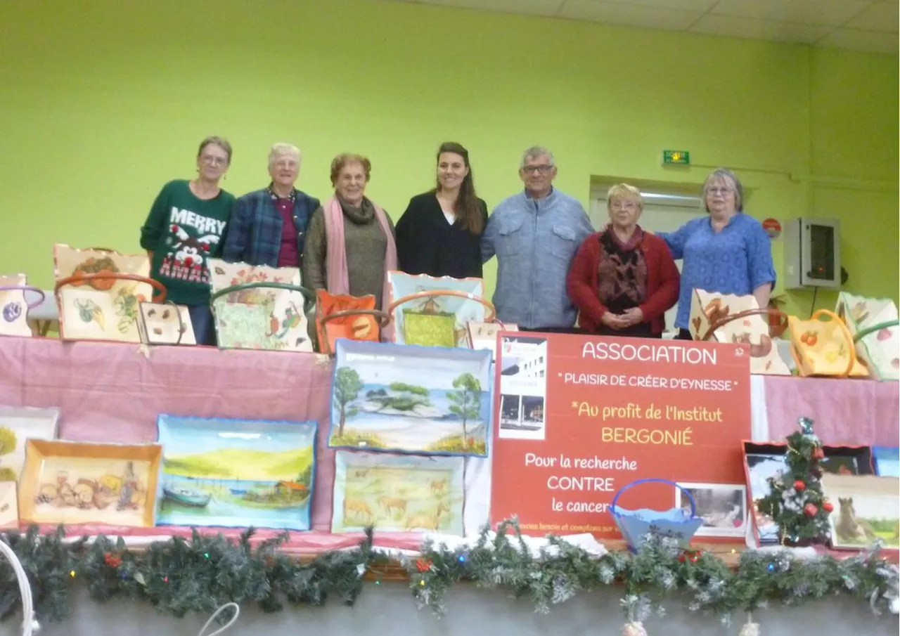 Le marché de Noël, à Eynesse, a permis de collecter 900 euros pour la Fondation Bergonié