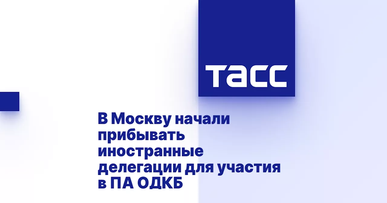 В Москву начали прибывать иностранные делегации для участия в ПА ОДКБ