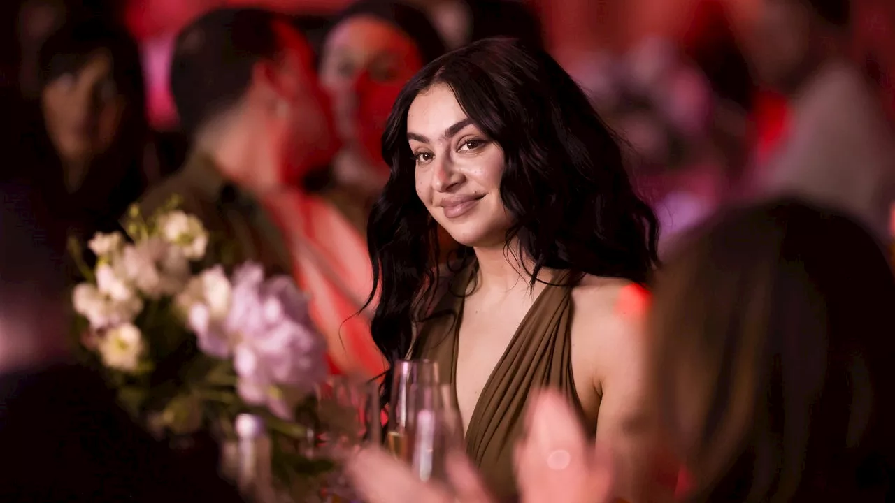 Charli XCX Continues the 'Naked Dress' Trend with Saint Laurent Gown