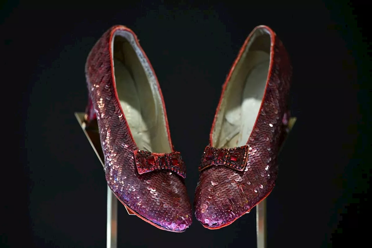 Dorothy's ruby slippers fetch record $32.5M