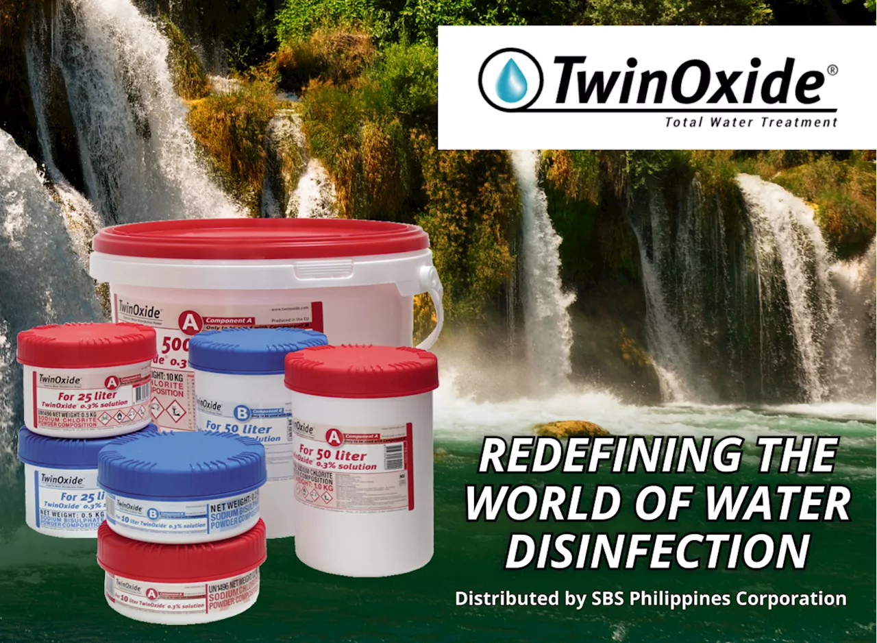 TwinOxide: A safer option for water treatment