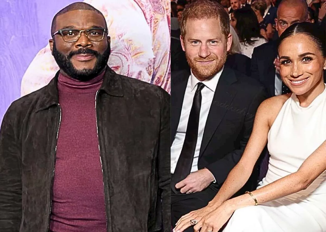 Meghan Markle supports Tyler Perry at gala