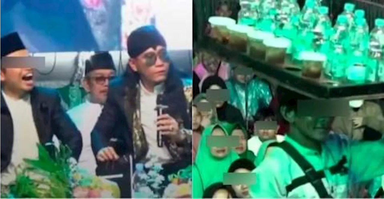 Indonesian preacher mocks beverage seller during event