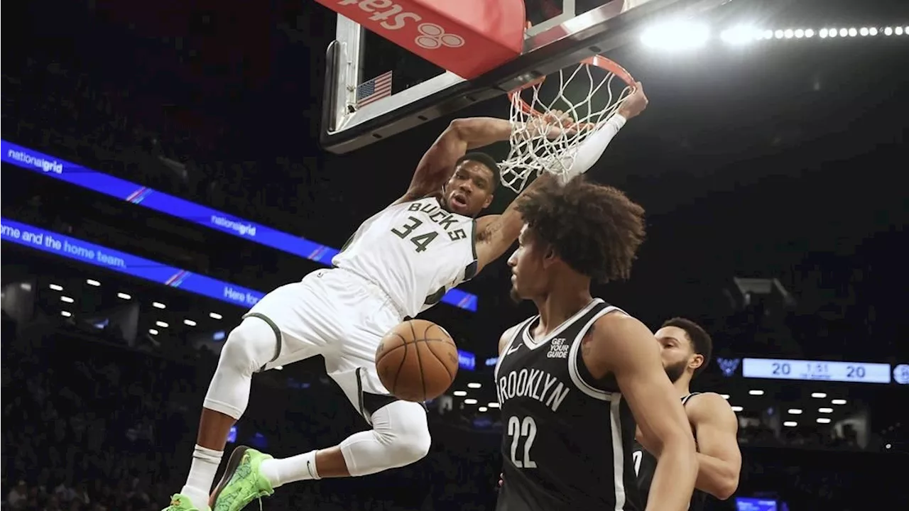 Bucks snap two-game skid with win over Nets