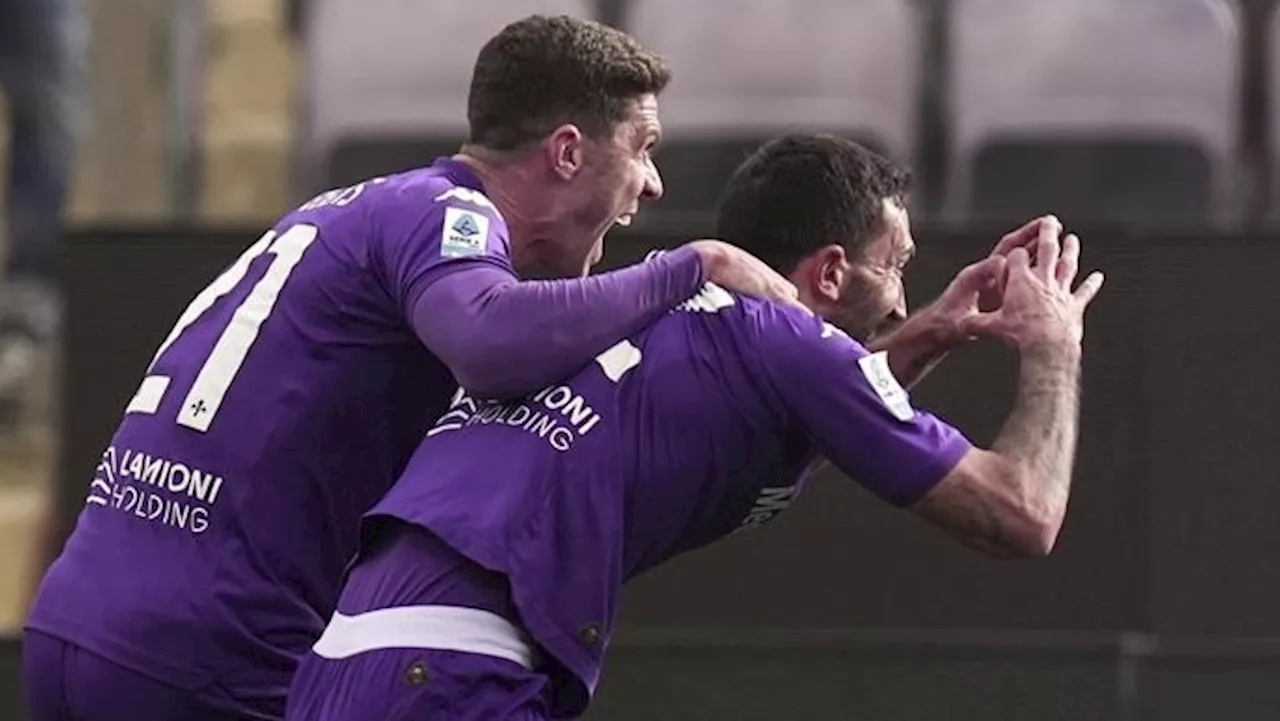 Cataldi promises hospitalized teammate Bove a goal, delivers as Fiorentina wins eighth straight