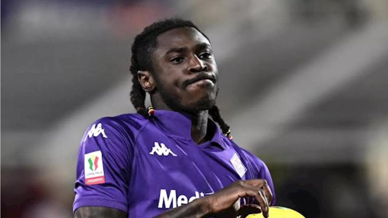 Kean parte in panchina in Fiorentina-Cagliari, ma prima riceve il premio di MVP di novembre