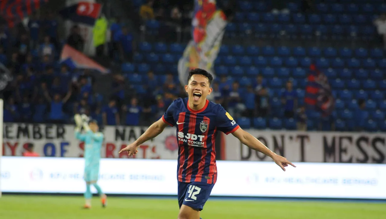 Arif Aiman ledak hatrik bantu JDT benam KL City 3-0