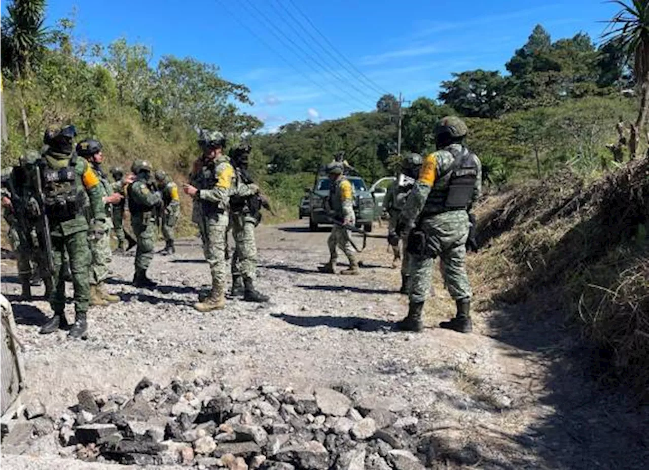 Tras ola de violencia, arriban 800 elementos de seguridad a Pantelhó, Chiapas