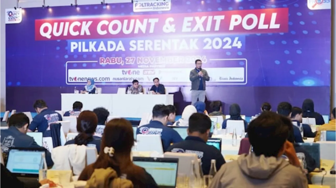 Paling Presisi, Quick Count Poltracking Selisih 0,14 Persen dari Rekap KPUD Lamsel