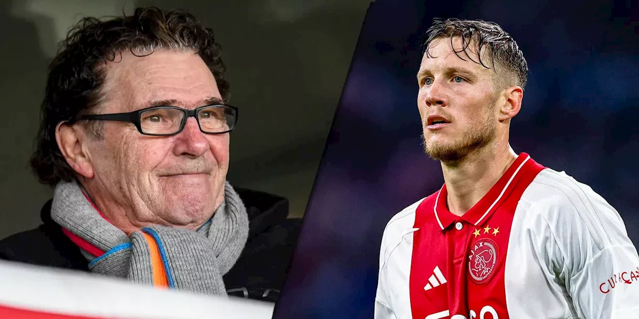 Van Hanegem ziet 'rode kaart' Weghorst: 'Arbitrage ziet Ajax nog als topclub'