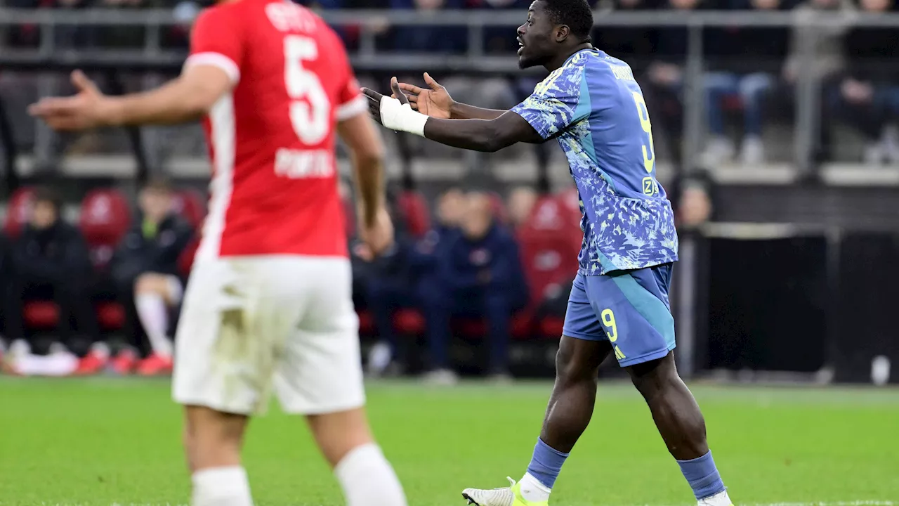 Analisten snappen niets van afkeuren goal Brian Brobbey tegen AZ: 'Heel kwalijk'