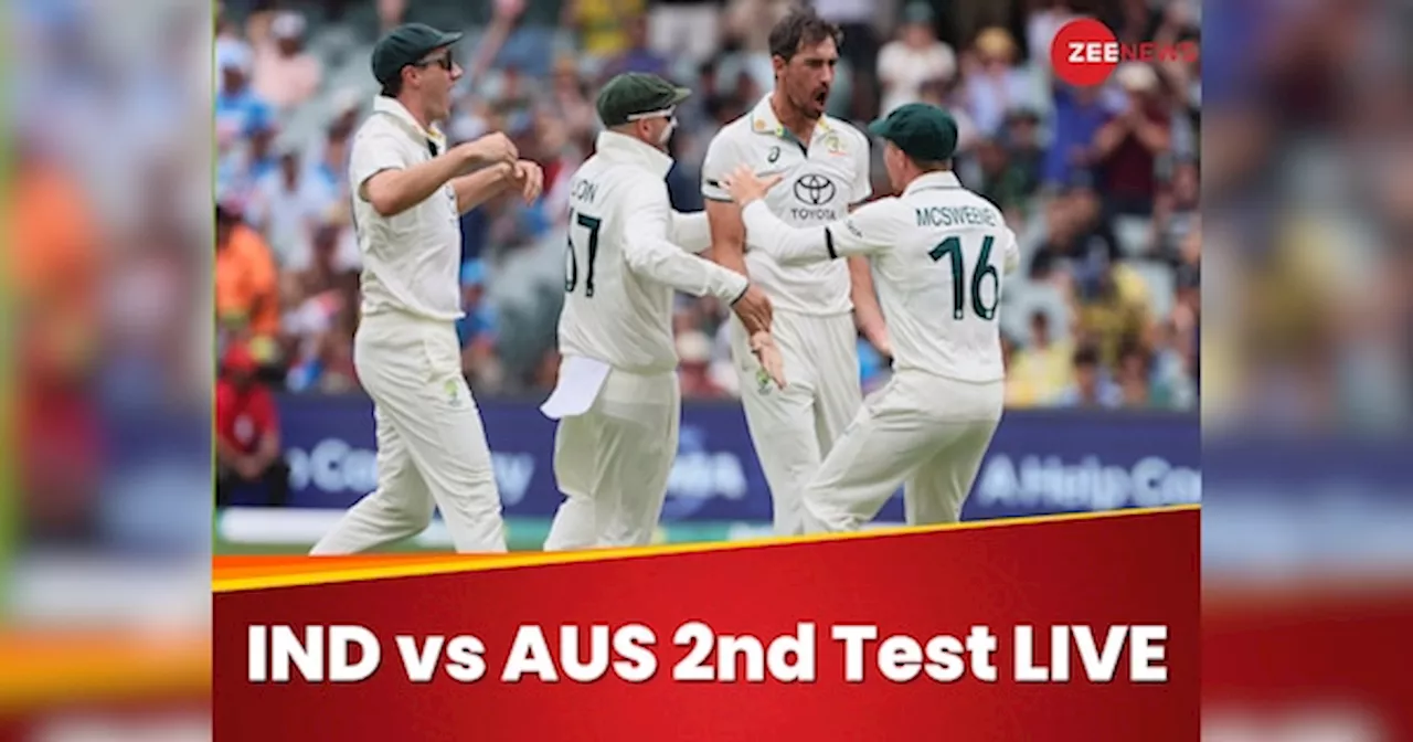 IND vs AUS 2nd Test LIVE: एडिलेड में भारत पर हार का खतरा, ऑस्ट्रेलिया ने मैच पर बनाई पकड़