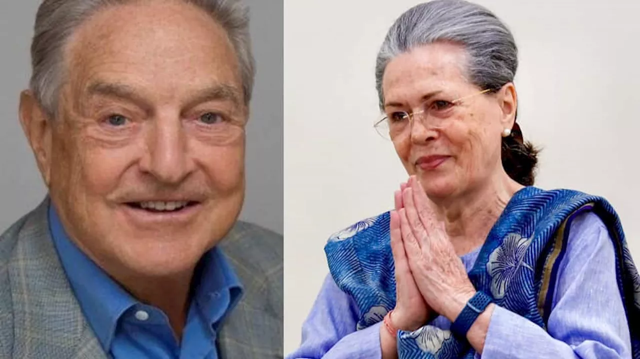 Sonia Gandhi Linked To George Soros-Funded Organisation, Claims BJP