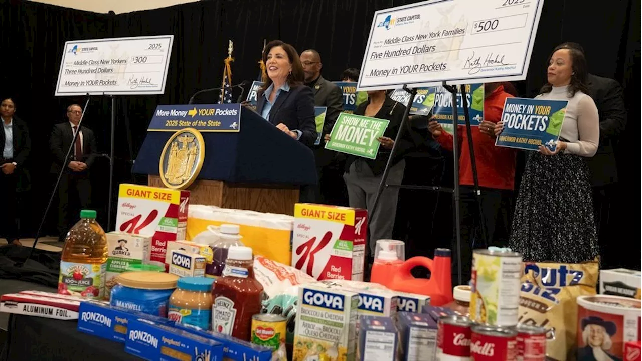 Governor Hochul proposes sending New Yorkers refund checks to ease inflation burdens