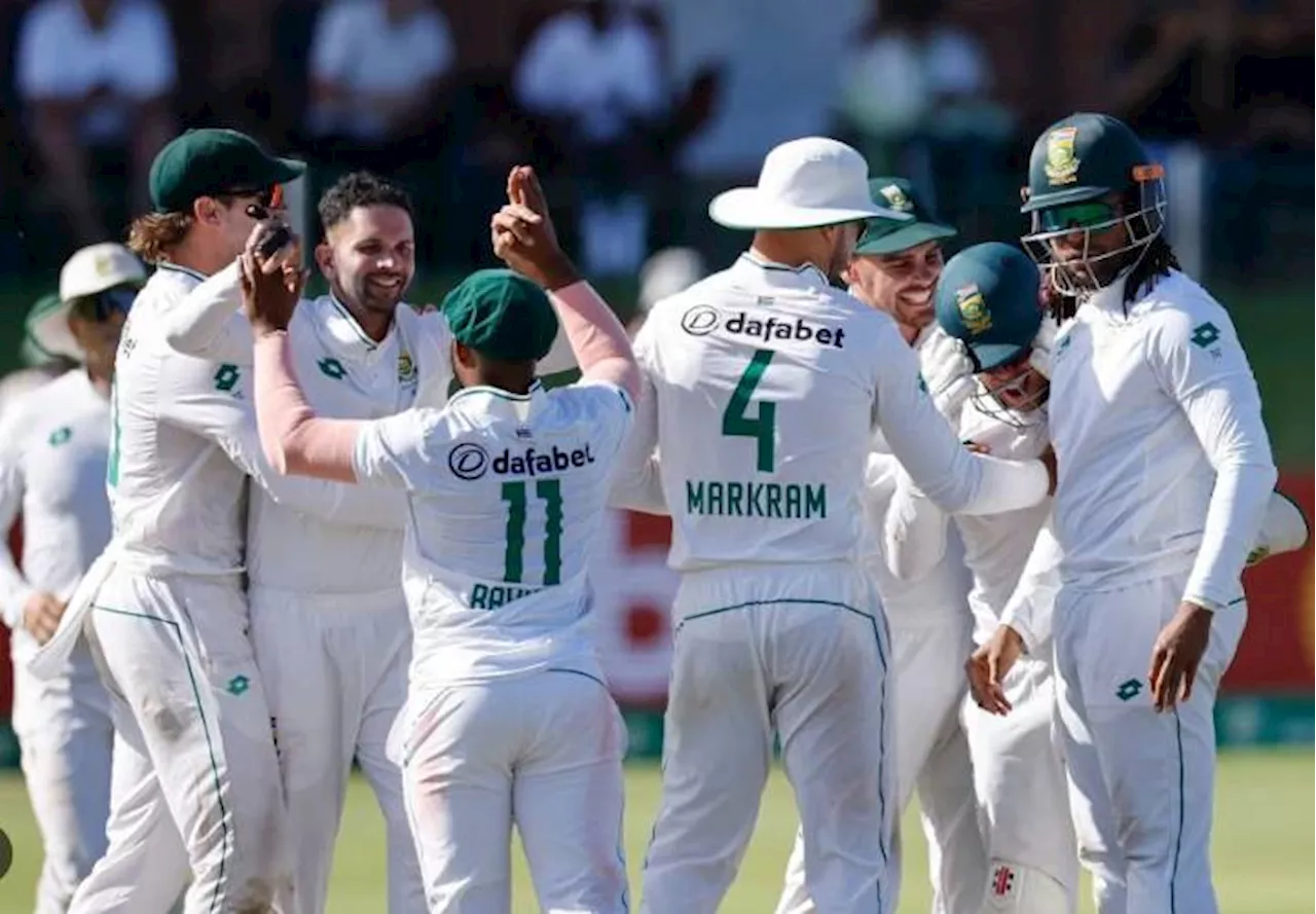 Maharaj bowls South Africa to 109-run win, sweep of Sri Lanka