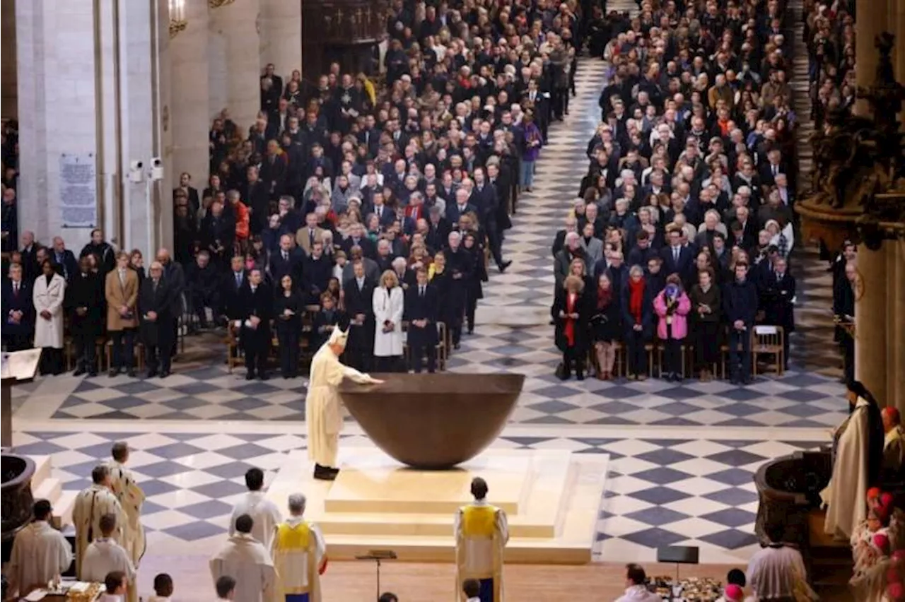 Notre Dame holds inaugural mass after renovation