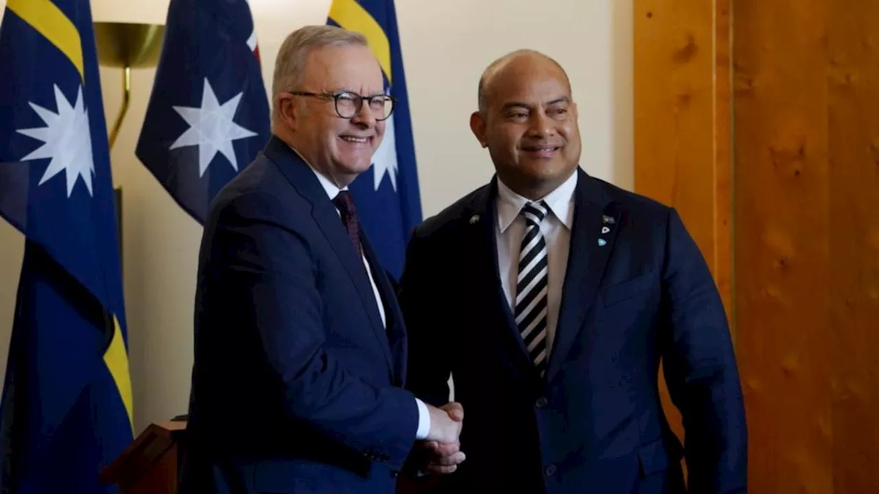 Australia to provide Nauru $140 million in exchange for veto right over security arrangements