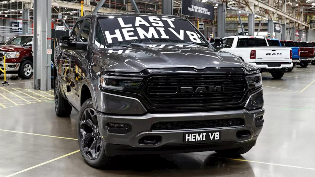 Final V8-powered Ram 1500 rolls off Australian production line