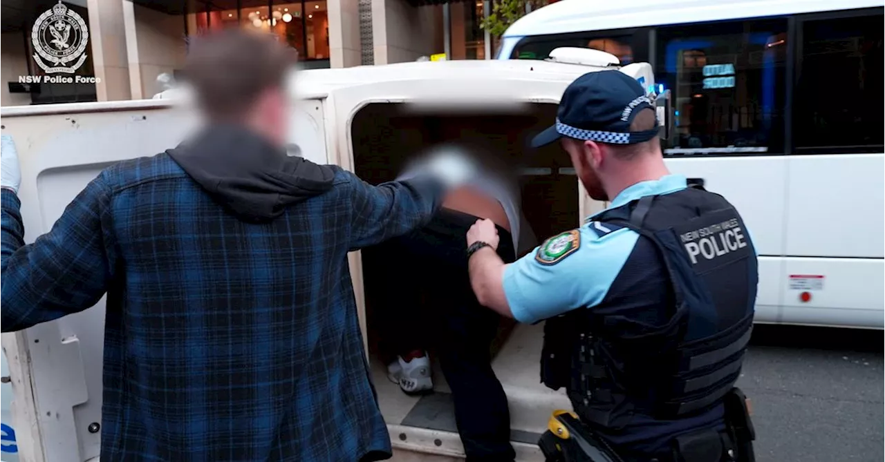 Over 100 charged in 'dial a dealer' crackdown in Sydney