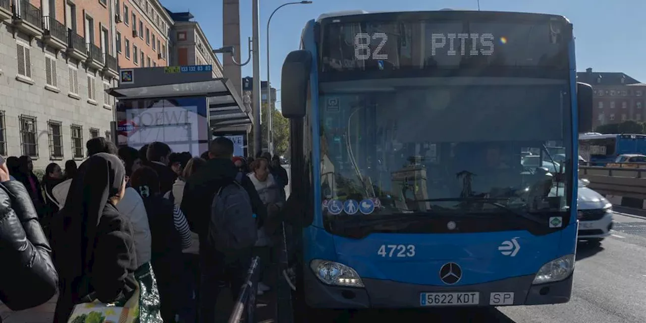 Huelga EMT Madrid: servicios mínimos, líneas afectadas, días y horarios del parón de autobuses municipales