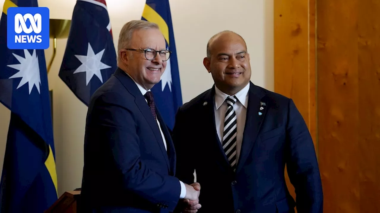 Australia inks treaty with Nauru locking out growing Chinese influence