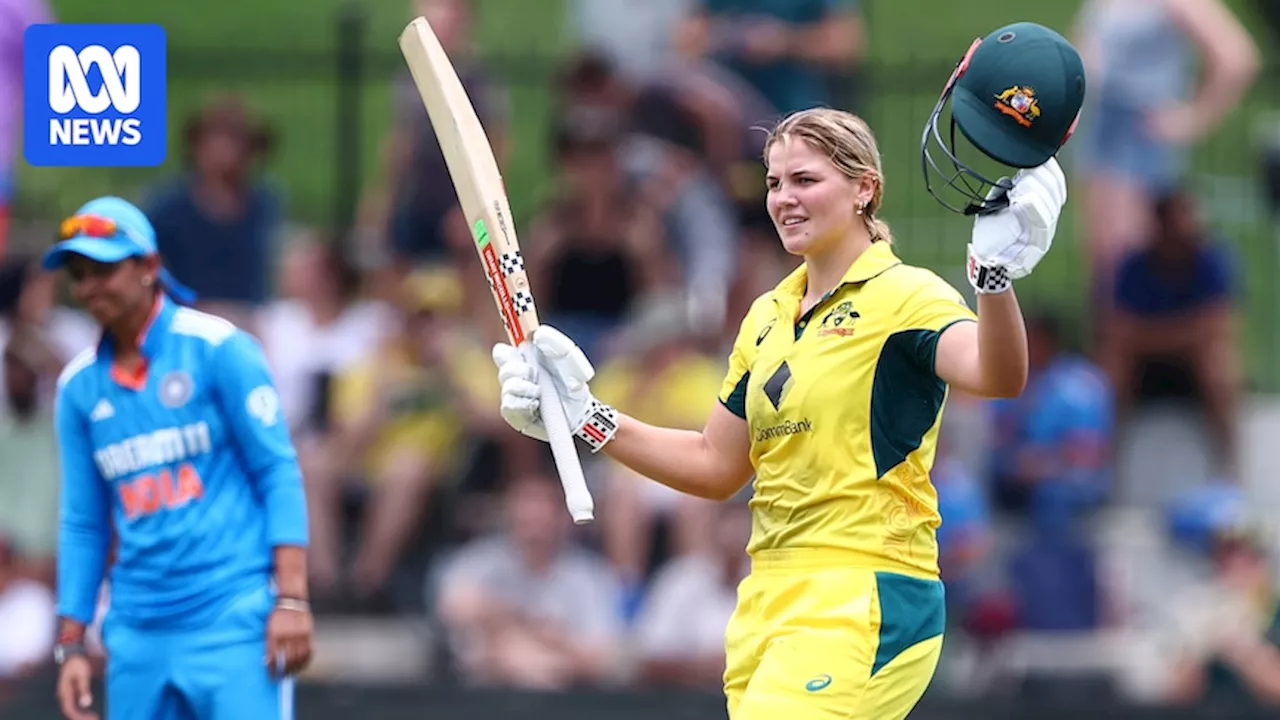 Georgia Voll's century gives Australia a selection headache in World Cup build-up