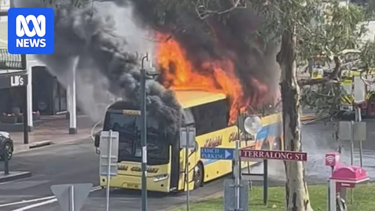 Kiama driver who saved school children from burning bus given hero award