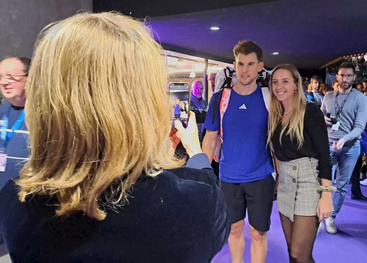 Battu, Dominic Thiem termine sa carrière à Caen : 'Très agréable de jouer contre Richie, un gars formidable'