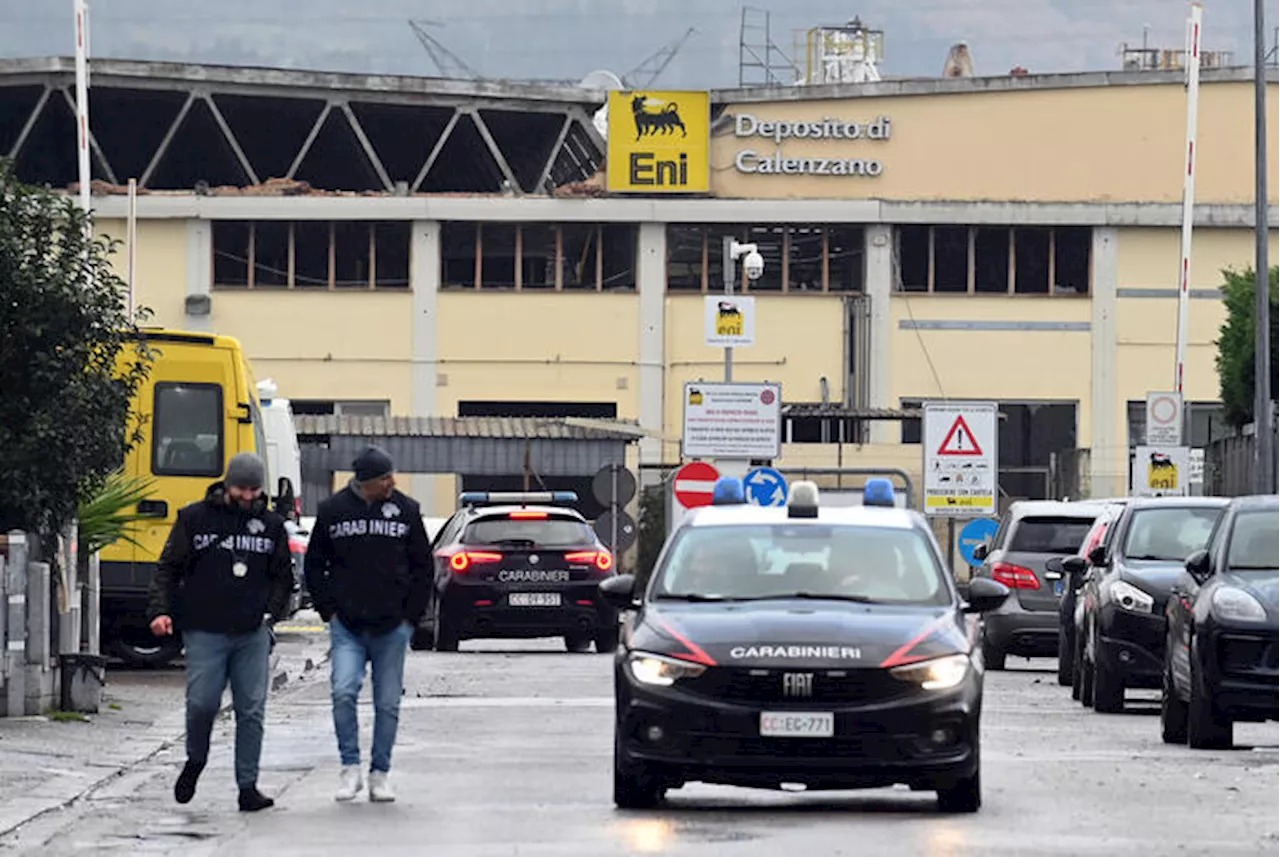 Esplosione all'Eni di Calenzano due morti, 9 feriti e 3 dispersi operai tra i 45 e i 62 anni