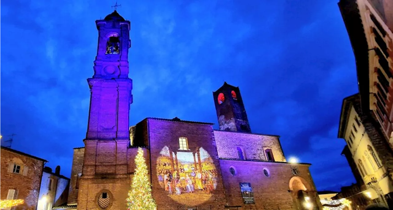 Inaugurato il Natale a Città della Pieve