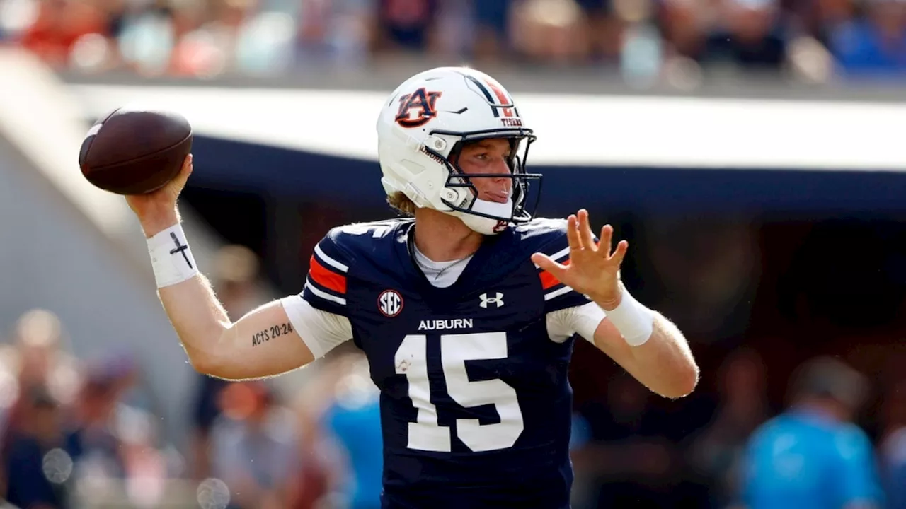 Auburn backup QB Hank Brown reportedly plans to enter transfer portal