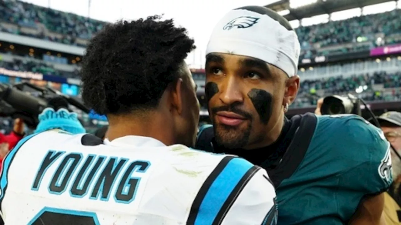 Philadelphia Eagles’ winning streak survives upset bid by Bryce Young, Carolina Panthers