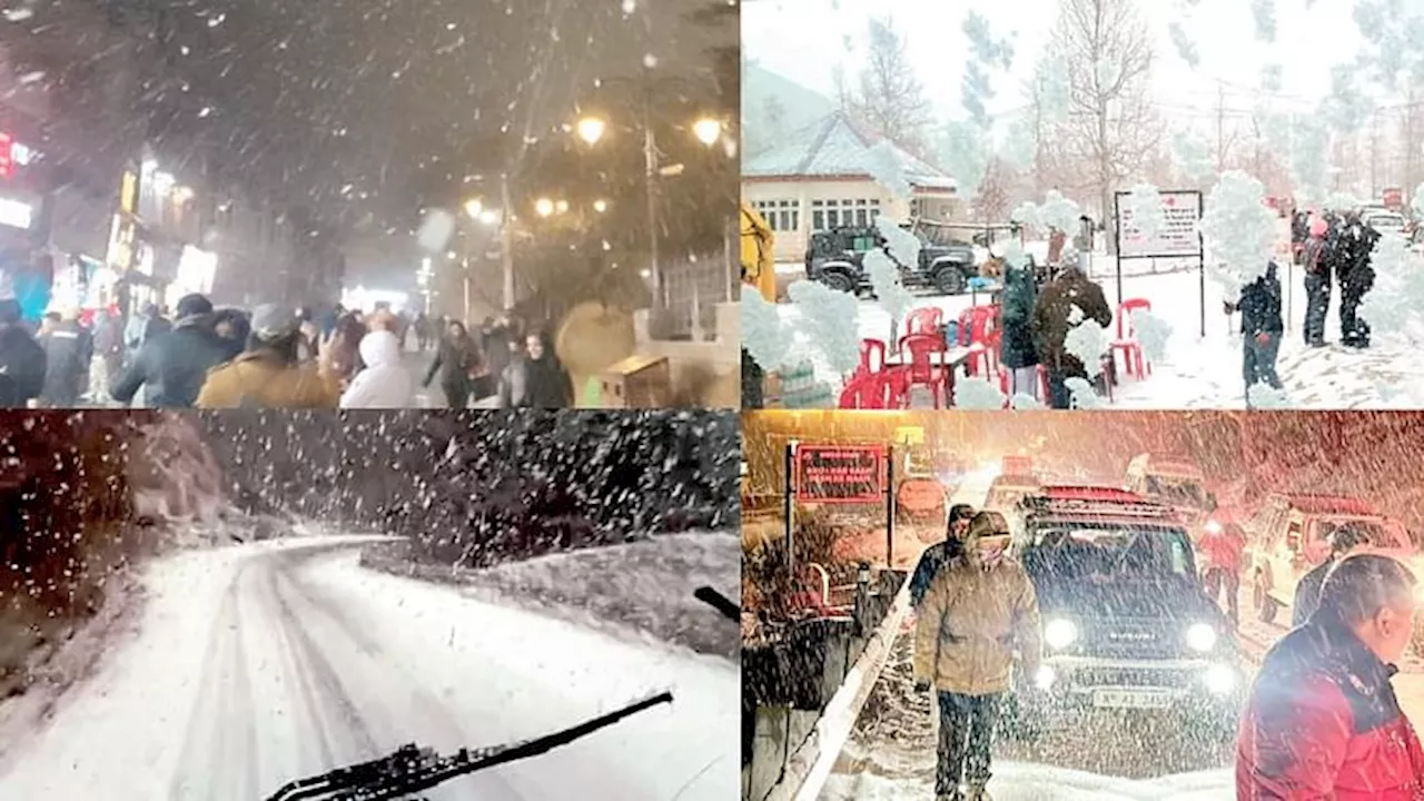 Himachal Snowfall: बर्फबारी के बाद झूमे सैलानी, पर्यटन स्थलों पर बढ़ी रौनक; ऑक्यूपेंसी में इजाफा