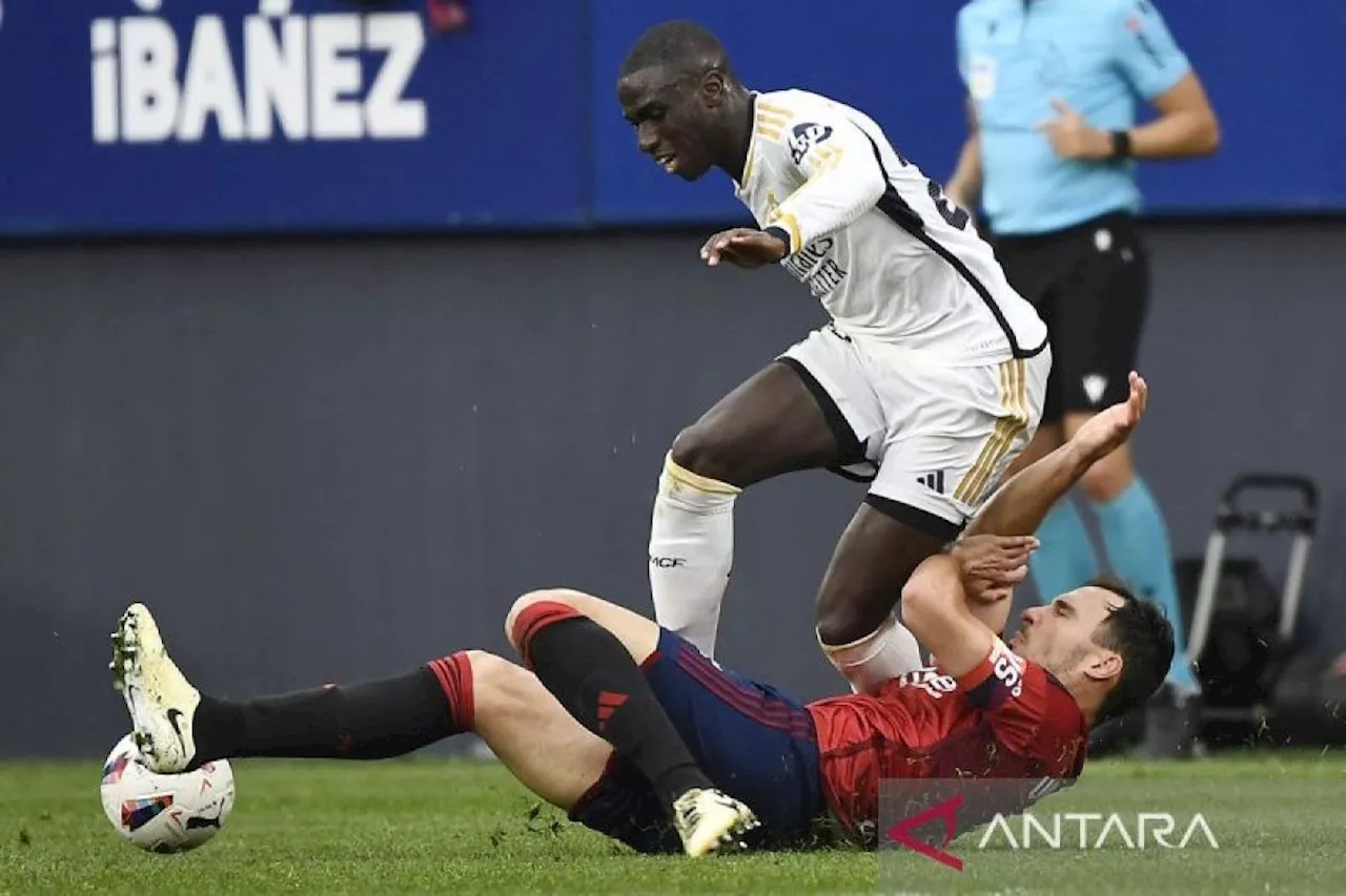 Ferland Mendy absen bela Real hadapi Atalanta